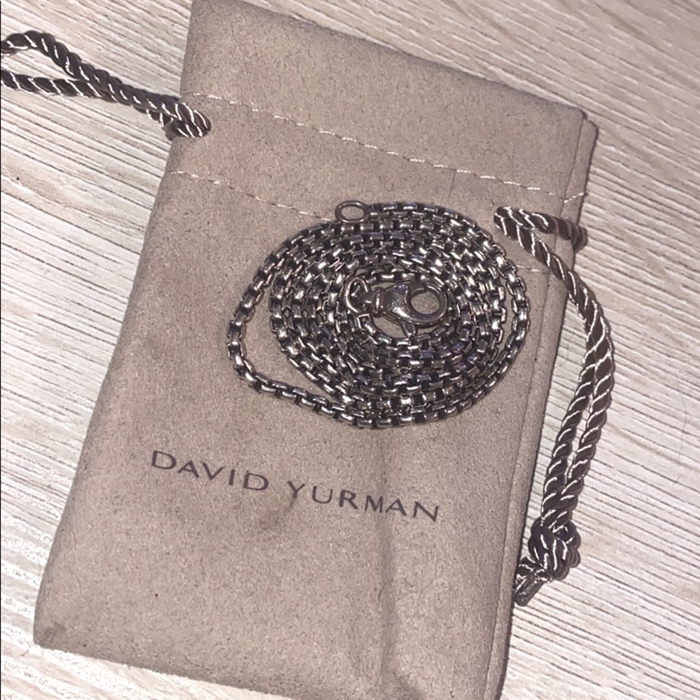 David Yurman sterling silver 2.7MM chain 22”